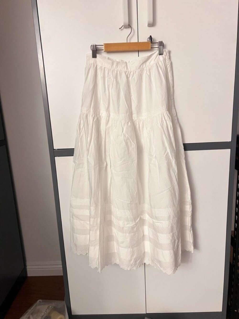 Doen White Tiered Maxi Skirt - Picture 12 of 13